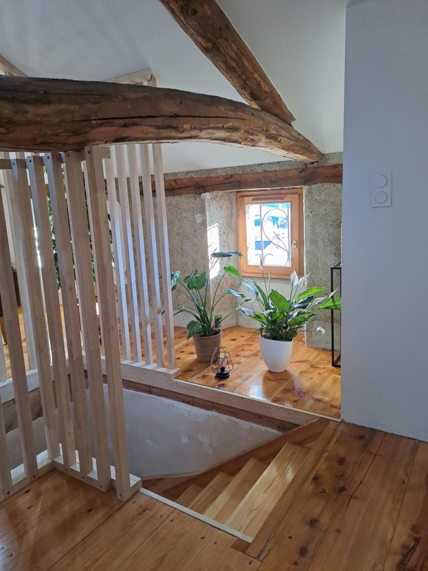 Bed and Breakfast Le Grenier Des Moineaux Font-Romeu-Odeillo-Via Pokoj fotografie